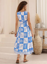 Load image into Gallery viewer, Shell Print Midi Dress