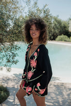 Load image into Gallery viewer, Aloha Embroidered Floral Shorts