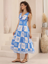 Load image into Gallery viewer, Shell Print Midi Dress