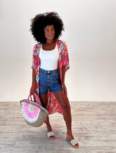 Load image into Gallery viewer, Lola Kimono in Pink Floral