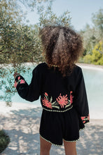 Load image into Gallery viewer, Aloha Embroidered Floral Shorts