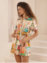 Load image into Gallery viewer, Sea Print Playsuit