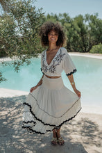 Load image into Gallery viewer, Saba Long Skirt &amp; Crop Top Set