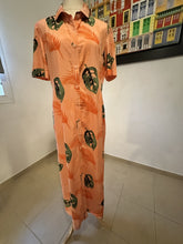 Load image into Gallery viewer, Short Sleeve Shirt Dress with Slits