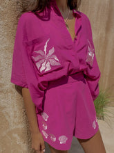 Load image into Gallery viewer, Summer Blouse with embroidered pockets