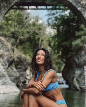 Load image into Gallery viewer, Aqua Bikini in Blue Bubblegum