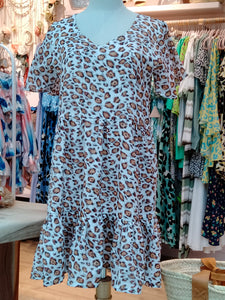 Phoebe Leopard Dress