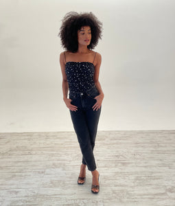 Storm Bodysuit in Black Speckle