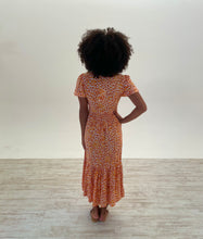 Load image into Gallery viewer, Alita Midi Dress in Orange