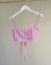 Load image into Gallery viewer, Kaia Candy Stripe Bandeau