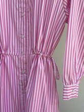 Load image into Gallery viewer, Kaia Shirt Dress in Candy Stripe