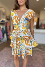 Load image into Gallery viewer, Limoncello Ruffle Dress