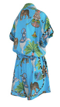 Load image into Gallery viewer, Monaco Jumpsuit in Lunch With Leopards Print