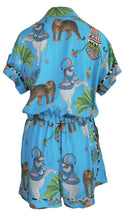 Load image into Gallery viewer, Monaco Jumpsuit in Lunch With Leopards Print