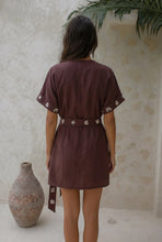 Load image into Gallery viewer, Patina Short Wrap Dress