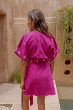 Load image into Gallery viewer, Patina Short Wrap Dress