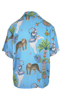 Load image into Gallery viewer, Sorrento Shirt in Lunch With Leopards Print