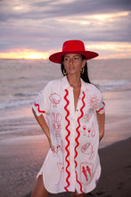 Load image into Gallery viewer, Wine Club Shirt Dress