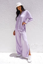 Load image into Gallery viewer, Brisbane Wide Leg Trouser in Lilac