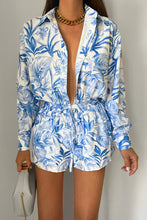 Load image into Gallery viewer, Kiah Shirt in Blue Floral