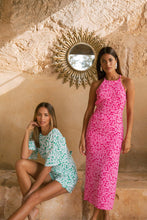 Load image into Gallery viewer, Lorenzo Dress in Pink Leaf