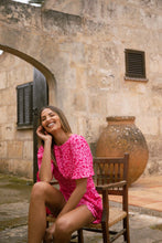 Load image into Gallery viewer, Merlin Playsuit in Pink Leaf