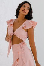 Load image into Gallery viewer, Seminyak Wrap Skirt in Blush