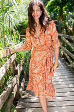 Load image into Gallery viewer, Palm Brown Skirt Set