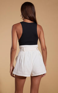 Nessie Shorts in Cream