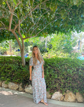 Load image into Gallery viewer, Cleo Maxi Dress in Sage Tropical