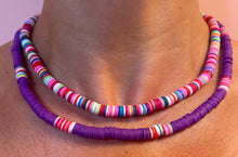 Load image into Gallery viewer, Shell Necklace in Purple