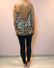 Load image into Gallery viewer, Heidi Top in Neon Leopard
