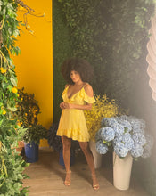 Load image into Gallery viewer, Leah Dress in Lemon Fern