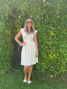 Polly Dress in Pastel Mix