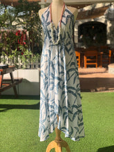 Load image into Gallery viewer, Becky Halter Dress in Palm Print