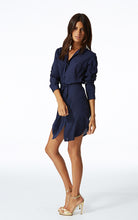 Load image into Gallery viewer, Shirt Dress in Navy