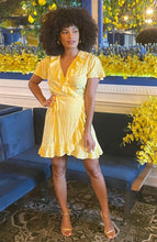 Load image into Gallery viewer, Limoncello Wrap Dress