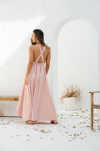 Load image into Gallery viewer, Athens Maxi Dress in Blush
