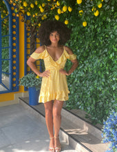Load image into Gallery viewer, Leah Dress in Lemon Fern