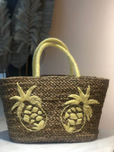 Load image into Gallery viewer, Pineapple Tote in Lemon