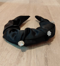 Load image into Gallery viewer, Headband in Black Sparkle