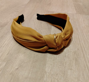 Headband in Mustard Gold
