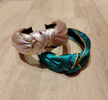 Load image into Gallery viewer, Headband in Turquoise Gold