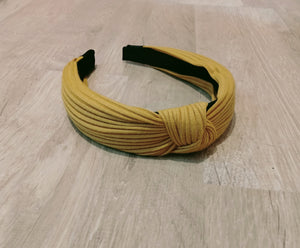 Headband in Mustard