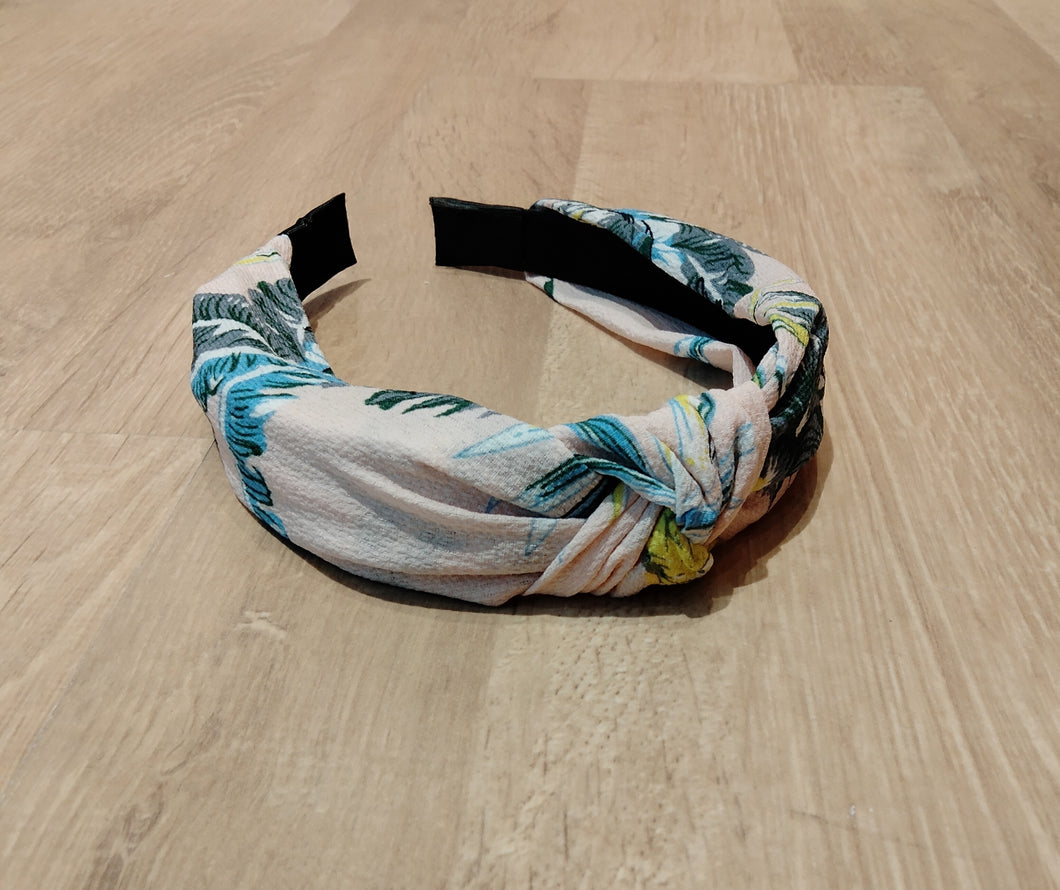 Headband in Pink Floral