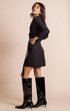 Load image into Gallery viewer, Valley Mini Dress in Black