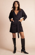 Load image into Gallery viewer, Valley Mini Dress in Black