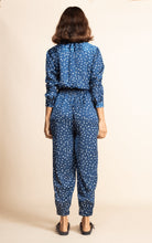 Load image into Gallery viewer, Sami Jumpsuit in Abstract White on Navy
