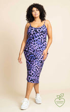 Load image into Gallery viewer, Sienna Midaxi Dress in Lilac Leopard