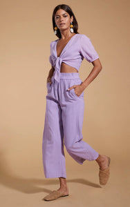 Indra top in lilac